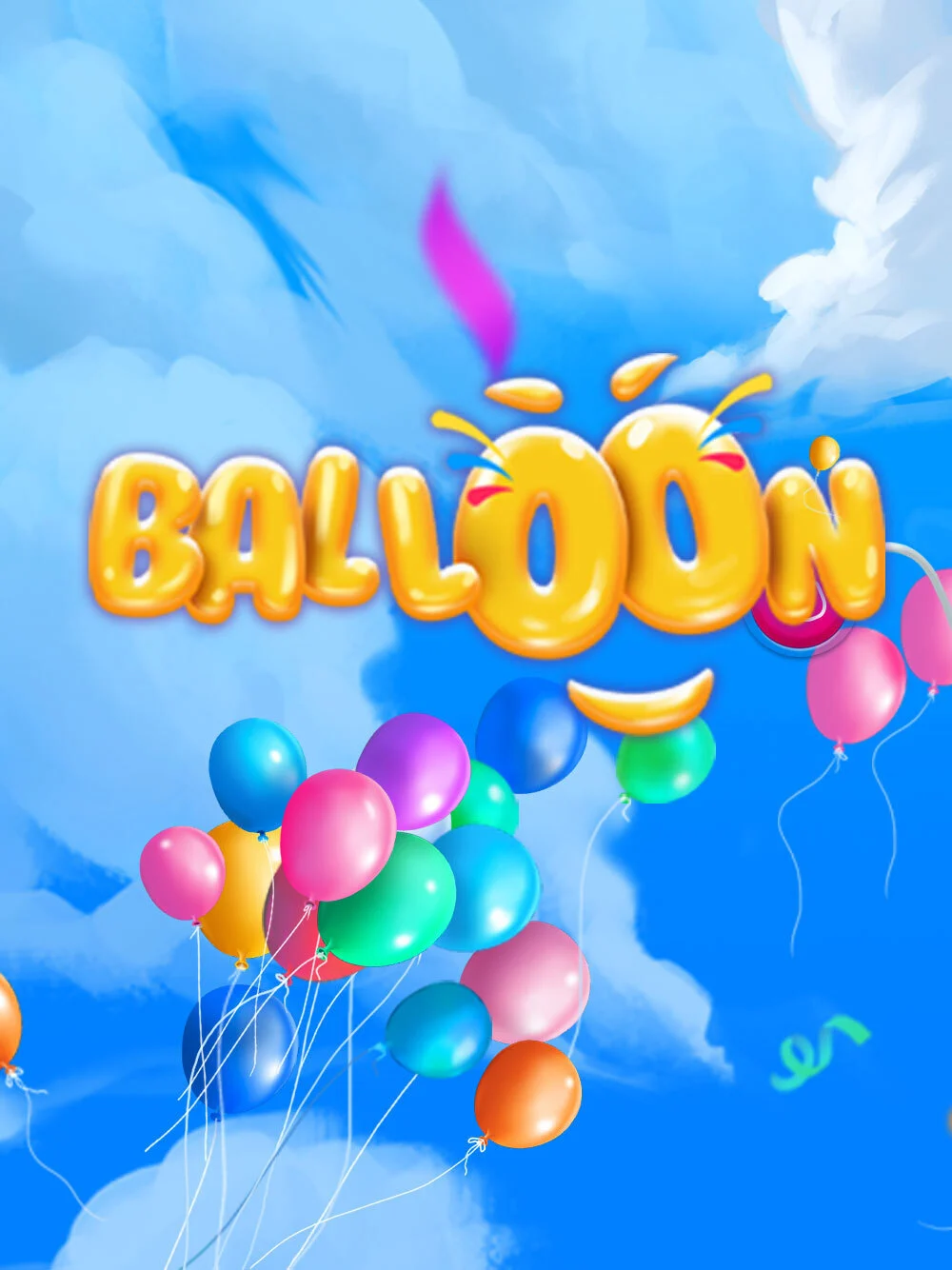Juego de globo con estilo arcade y sensación de bonus.