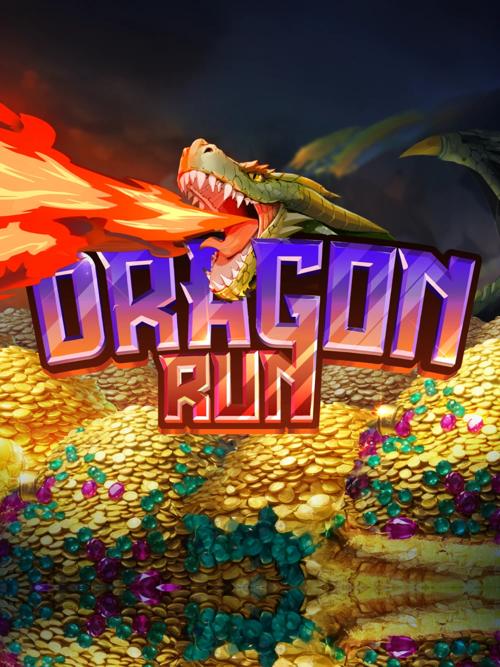 Juego de dragón con energía épica y contraste alto.